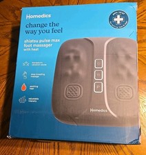 Homedics Shiatsu Pulse Max Foot Massager with Heat Adjustable Intensity OB
