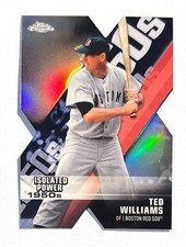 Ted Williams ~ 2020 Topps Chrome ~ Decade of Dominance Refractor #DOD-5
