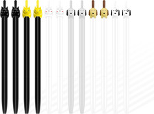 12 Pack Retractable Cat  Dog Pens, Cute Cats Dogs Tail Clicker Gel Pen Fine Poi
