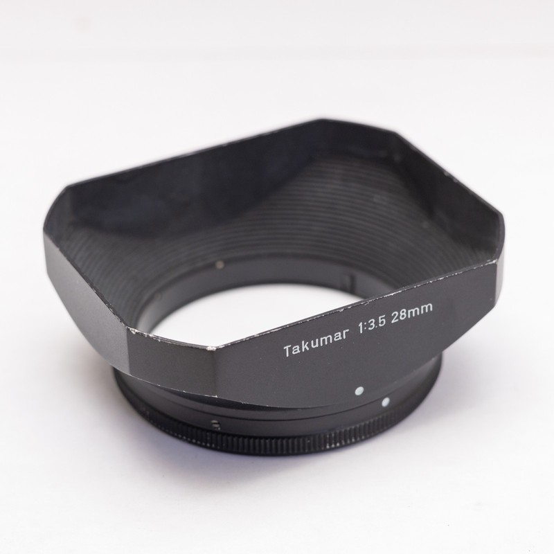 USED!!!   Genuine Pentax/Takumar Lens Hood for SMC 28mm f/3.5