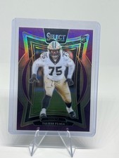 2024 Panini Select - Concourse Taliese Fuaga #56 Purple Prizm /75 (RC)