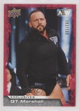 2022 Upper Deck AEW All Elite Wrestling Exclusives 82/100 QT Marshall #16 1u6