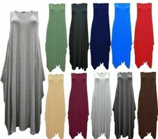 WOMENS PARACHUTE DRESS LADIES LAGENLOOK TUNIC TULIP BAGGY ROMPER LOOSE PLUS SIZE
