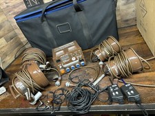 LOT Speedotron D402 power pack, 4 heads M11  MW3R 2 PocketWizard case  case