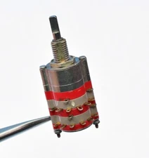 Grayhill Rotary Switch 115V AC 28V DC 3 Position 4P3T 250mA 9MS30-02-4-03N