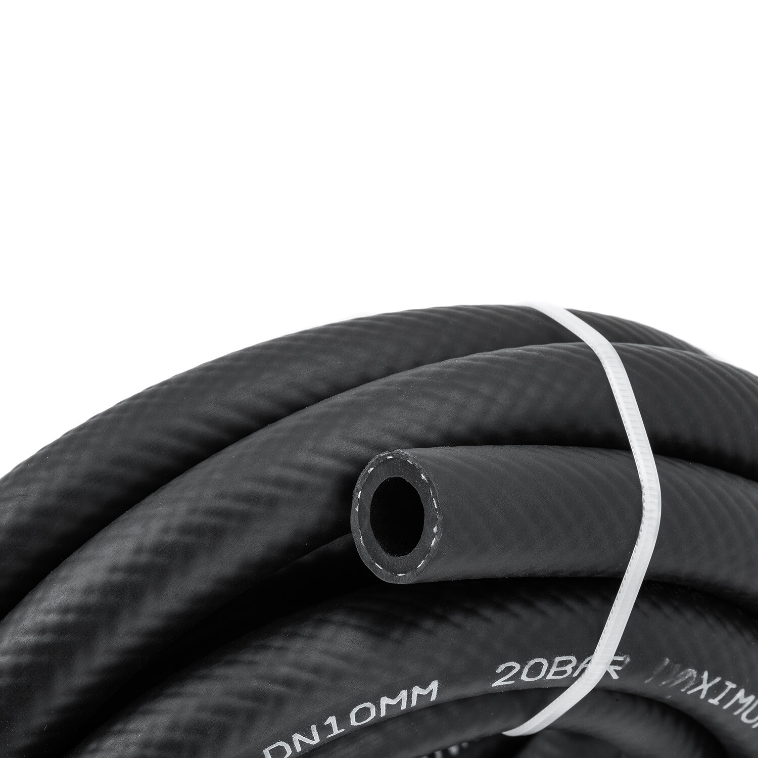 Straight Heater Hose Coolant Radiator With 10 Hose Clamps