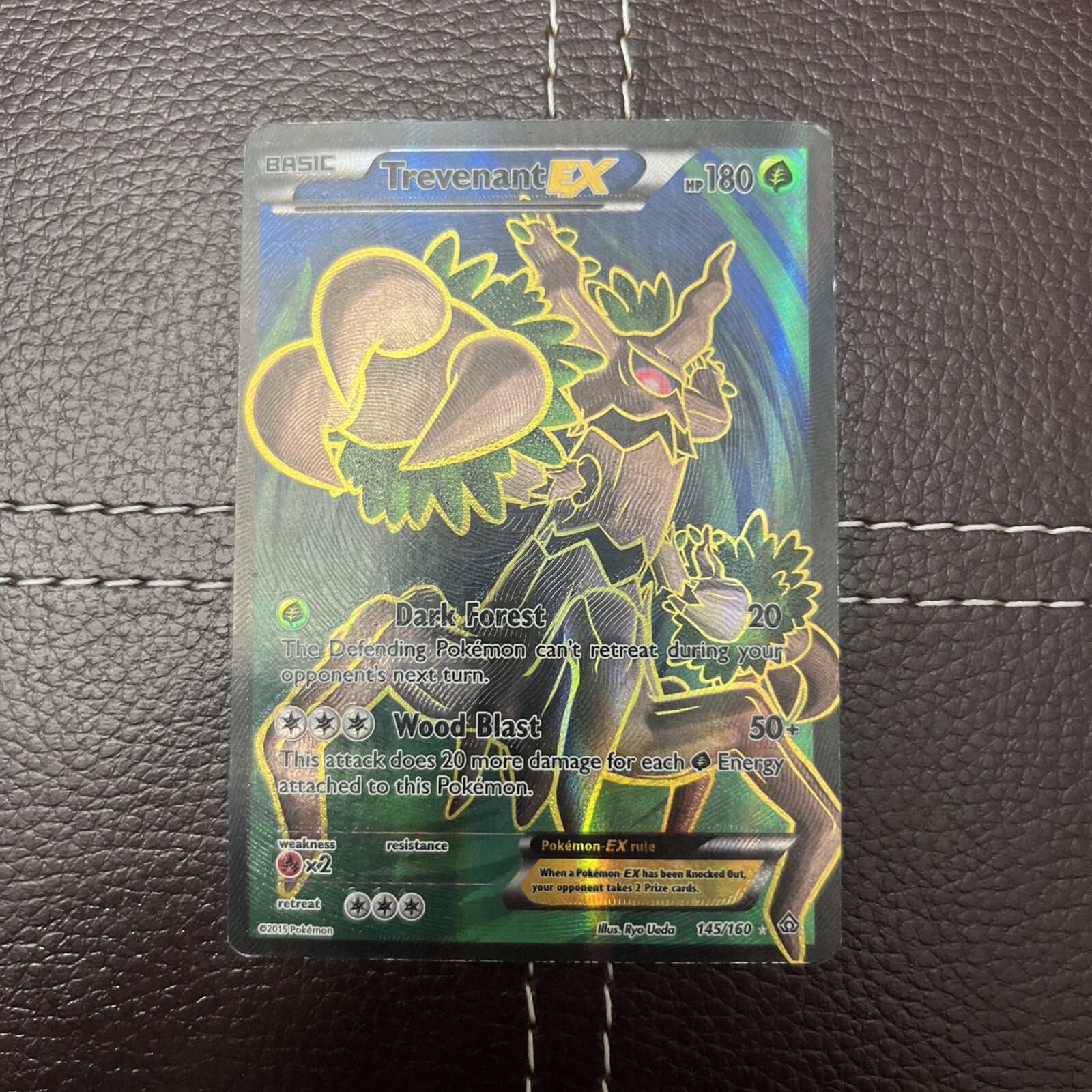 Pokemon TCG - Trevenant EX (Full Art) - 145/160 - Primal Clash - PL Ultra Rare