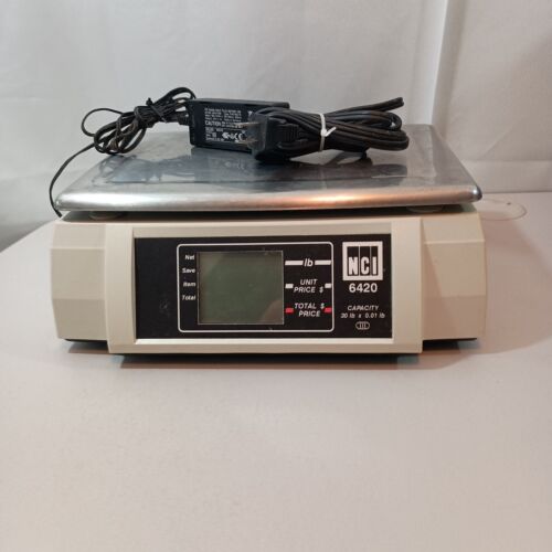 NCI Avery Weigh-Tronix 6420 30LB Preisrechenwaage Front & Rear Display - Bild 2 von 18