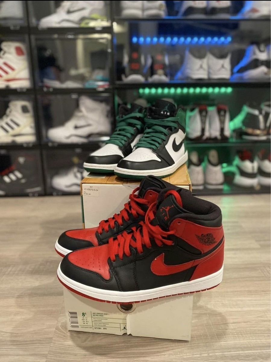 Size 8.5 - Air Jordan 1 Retro DMP High Bulls Celtics Pack | eBay