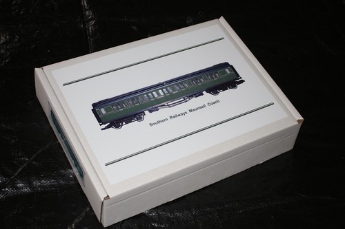Aufbewahrungsbox für Hornby OO - SR Southern Green Maunsell Korridorkutsche x 4 - Bild 2 von 7