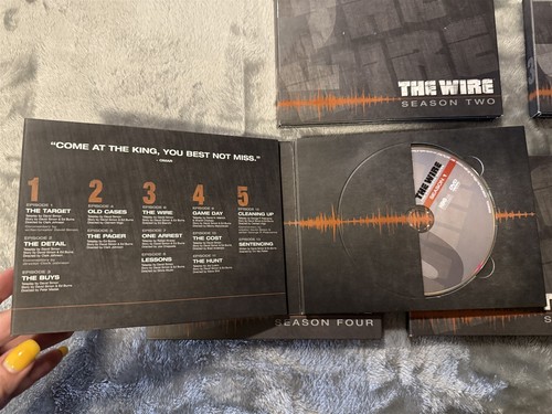 THE WIRE COMPLETE SERIES SEASONS 1-5 DVD BOX SET 23-DISC - Picture 4 of 17