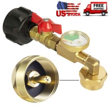 Propane Refill Adapter W/Gauge & Control Valv...