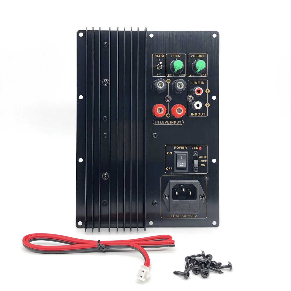 110-220V Heavy Bass Active Subwoofer Amplifier Board For