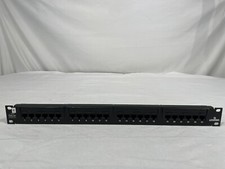 Leviton T568B 24 Port Cat 5E Patch Panel