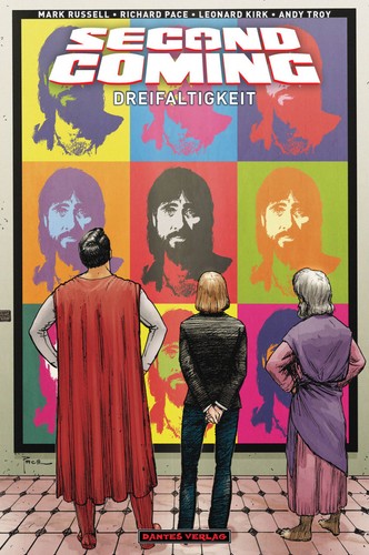 SECOND COMING #1+2+3 HC VZA deutsch RUSSELL+PACE lim 111 Ex + Artprint HARDCOVER - Picture 4 of 7
