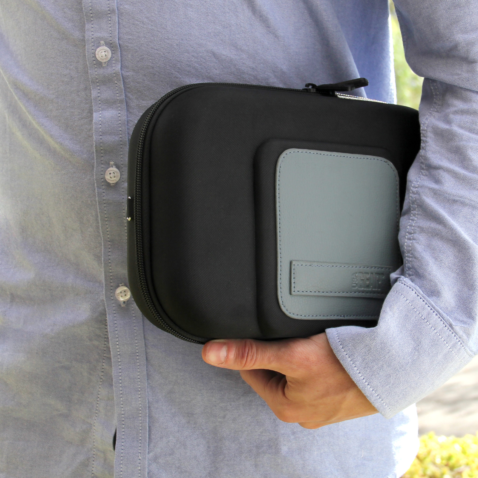 USA GEAR Mini Sticker Printer Case with Removeable Pouches - Case Only