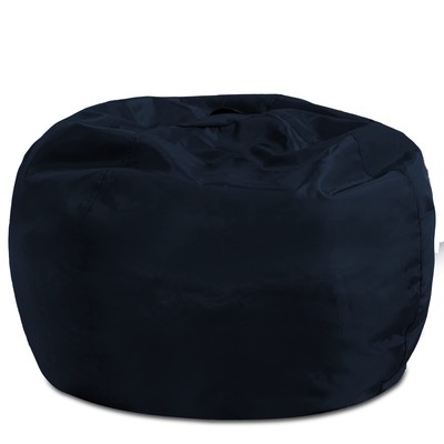 Posh Creations Structured Comfy Bean Bag Chair for Gaming Reading and Watching