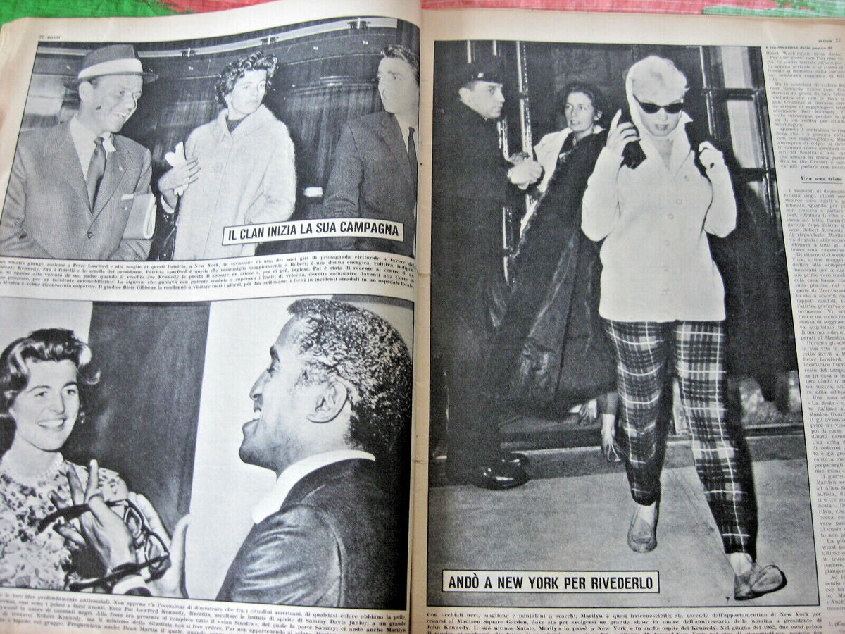 Marilyn Monroe Death Service.INCOM.7 April 1963.Mina,Garrincha,Soares