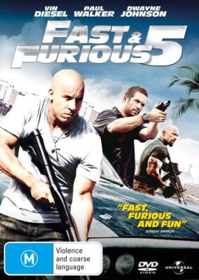 Fast & Furious 5 (DVD, 2011)