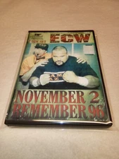 ecw november 2 remember 1996 dvd 2 disc set rare out of print
