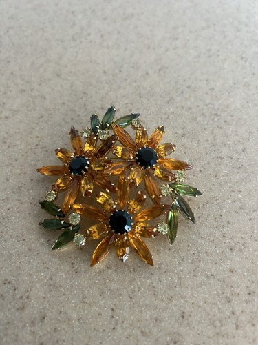 Spilla fiore vintage firmata Roberta Chiarella - Foto 2 di 7