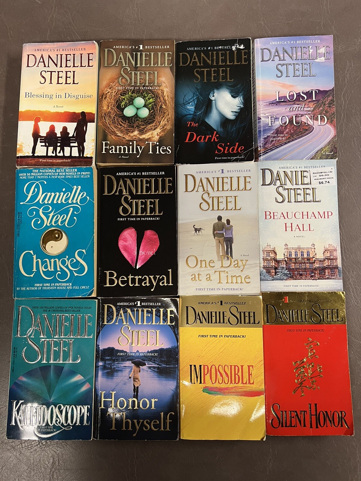 DANIELLE STEEL LOT OF 12 PAPERBACKS Betrayal, Accident, Impossible