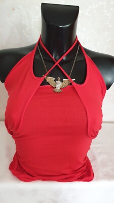 Sommer Top mit verschiedene Träge Varianten One Size Cotton, Elasthan Neuwertig 