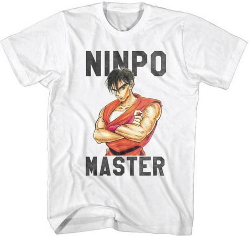 Final Fight Ninpo Master Capcom Video Game Men's T Shirt - Picture 5 of 5
