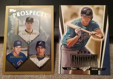 1999 AJ Burnett RC lot - Upper Deck & Topps