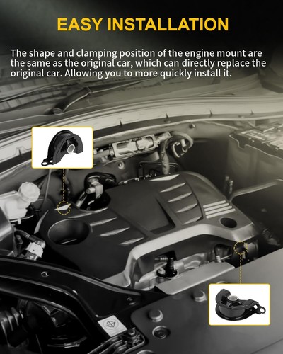 OCPTY 1PC Engine Motor Mount Compatible for Honda Acura 1997-2000 EL, 1994-20... - Photo 3/8