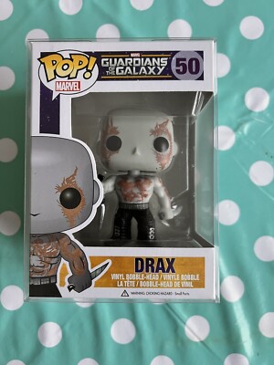 Funko POP! Marvel: Guardians of the Galaxy Drax #50 Vinylfigur mit Pop-Schutz