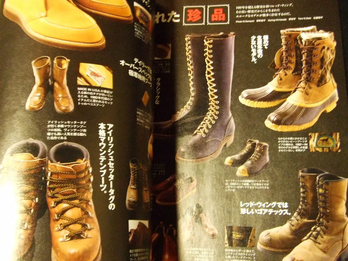The Red Wing book boots 877 maintenance photo history factory | eBay