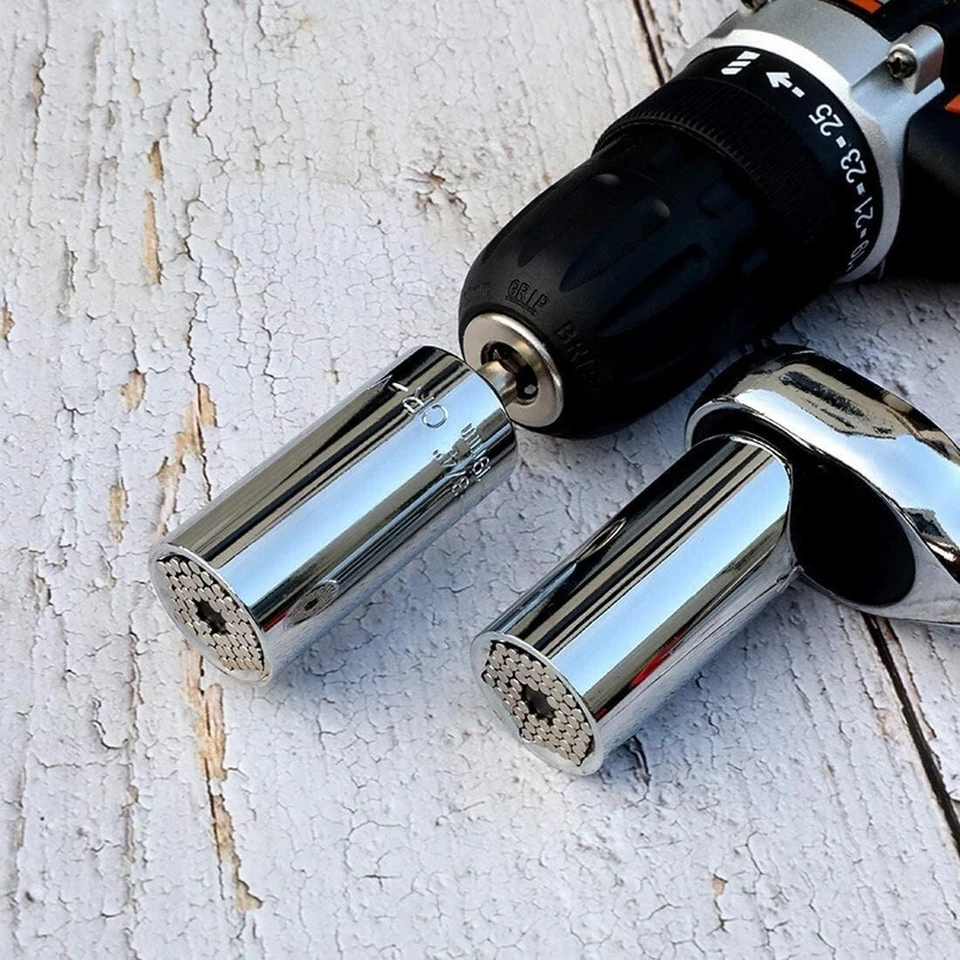 Universal Socket Wrench Set Tool (Silver) Brand New in Box !! - Image 2 of 4