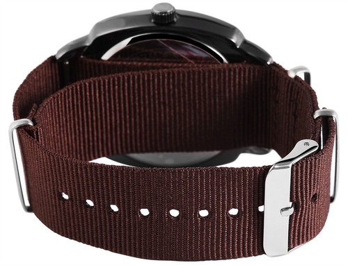Orologio Uomo Donna AeroStar Analogico al Quanzo con Cinturino in Tessuto Luxury - Foto 3 di 3