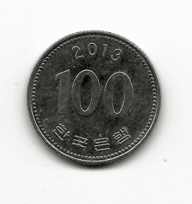 100ウォン硬貨 2011 韓国 100 won coin 2011 Korea 100 won 2011, South Korea - uCoin.net