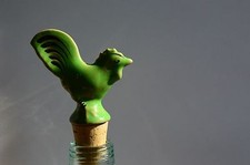 alter Schnapsausgie&szlig;er Schnapskopf Schnapsnase GR&Uuml;NER VOGEL