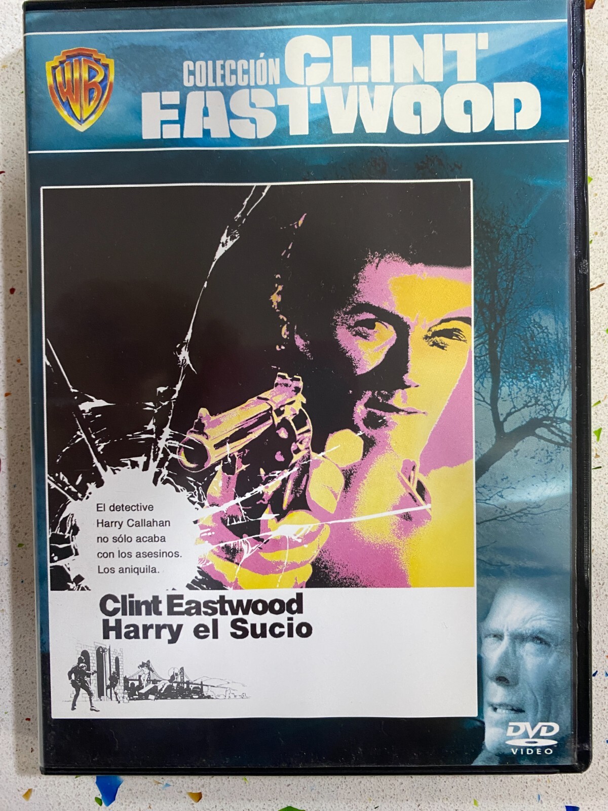 Harry The Dirty DVD Clint Eastwood - Spanish English German