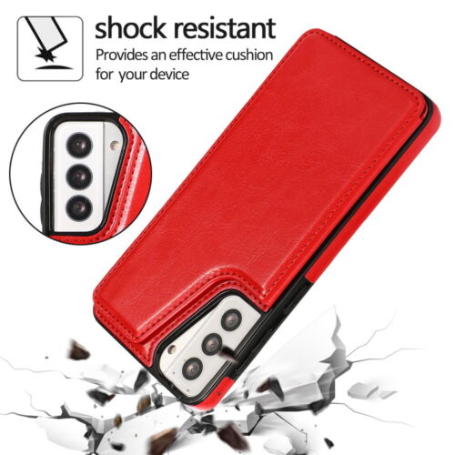 Leather Card Slot Wallet Case Cover Kickstand For Samsung Galaxy A13 A33 A53 A73 - Picture 38 of 81