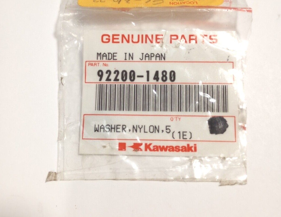 Wataページ Kawasaki Nylon Washer 5.3X11.5 NOS 92200-1480 (L-2119) | eBay