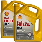 2x5 Liter Shell Helix HX6 10W-40 Motorenöl 10W40 Motoröl A3 B4 Renault MB VW