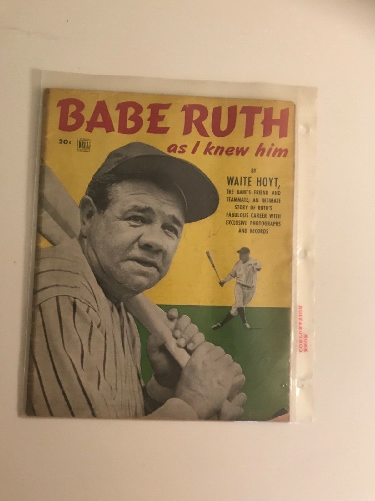 1948 Babe Ruth As I Knew Him By Waite Hoyt Magazine eBay
