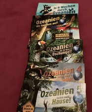 Ozeanien  Bücher 1,3,4,5 Komplett Ozeanien 2 Fehlen 10 Karten Neu Sammlung