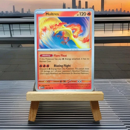 Moltres 146/165 [NON-HOLO] - Pokemon 151 TCG (English) - Deck Exclusive ✅️ Mint