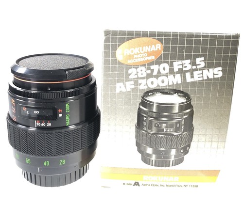 Minolta Maxxum AF Zoom 28-85mm 1:3.5 (22) - 4.5 Lens Sony A Mount