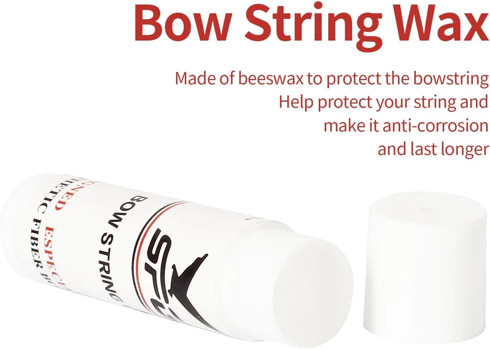 Cuerda de arco de cera FENJANER de 6 piezas para mantenimiento de ballesta y arco recurvo Foto 3 de 4