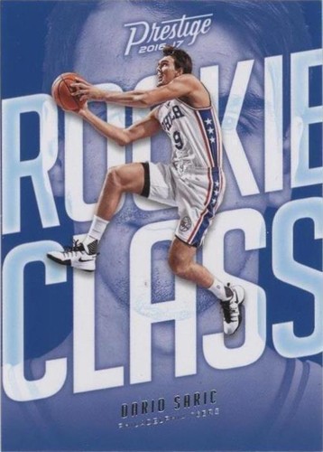 2016-17 Panini NBA Hoops Dario Saric RC #299 Philadelphia 76ers