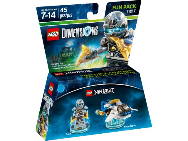 IMP. MAGenter 2形態セット Lego Fun Pack - Ninjago (Zane and NinjaCopter) 71217 Dimensions