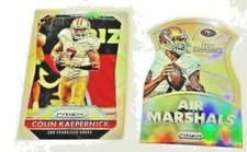 COLIN KAEPERNICK 2015 PRIZM SILVER HOLO MT #55  AM6 N both silver air marshals