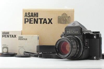 N MINT+++] Pentax 6x7 67 Mirror Up Film Camera Eye Level