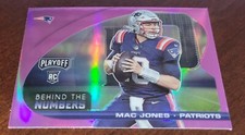 2021 Playoff Behind the Numbers Pink #30 Mac Jones RC  Rookie